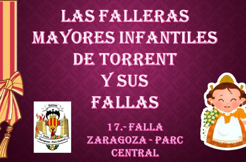  LAS FALLERAS MAYORES INFANTILES DE TORRENT Y SUS FALLAS